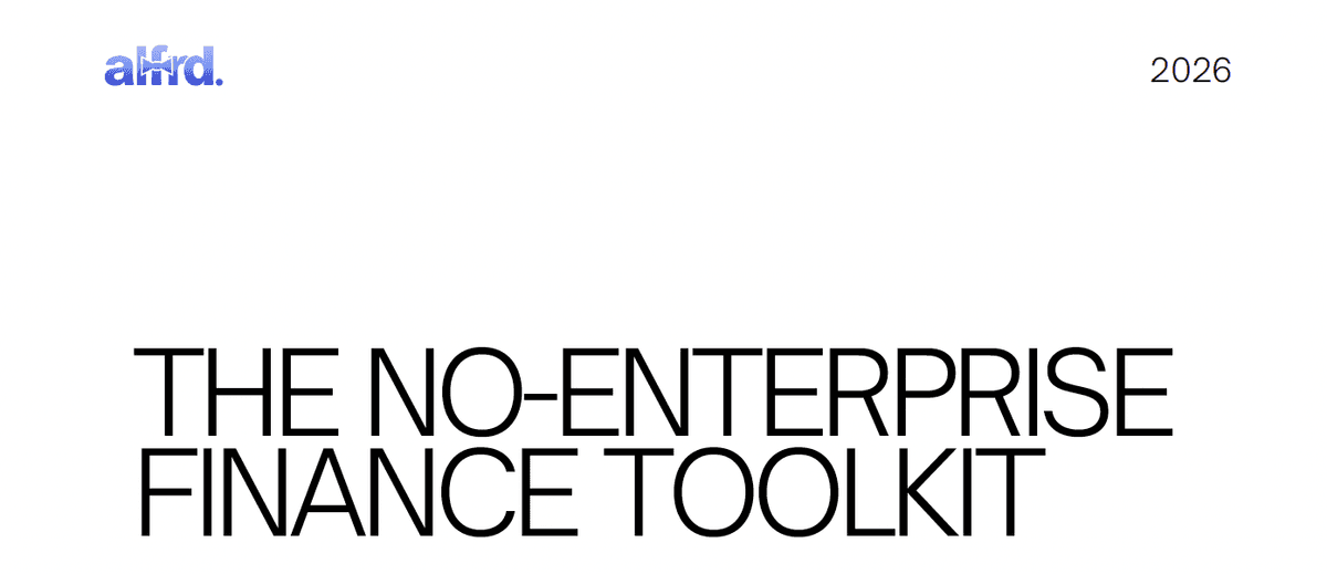 The No-Enterprise Finance Toolkit